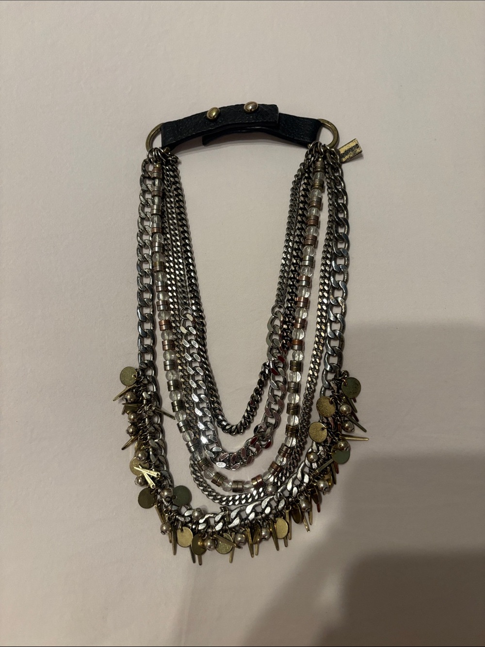 Jenny Bird mixes medals necklace